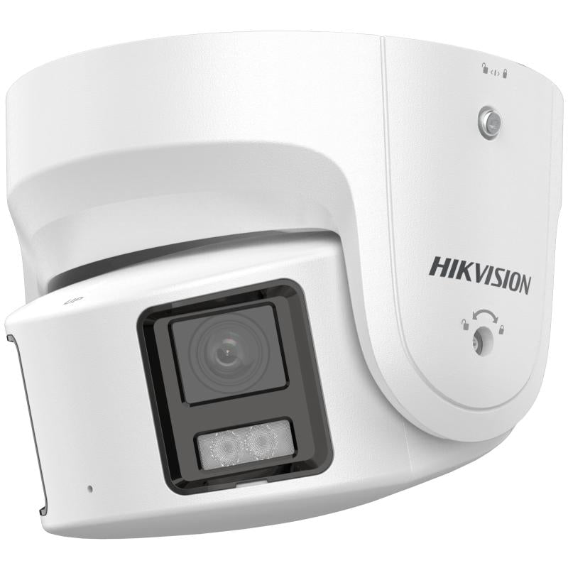 Hikvision DS - 2CD2387G2P - LSU/SL 8MP ColorVu Panoramic Turret IP Camera - 我的商店