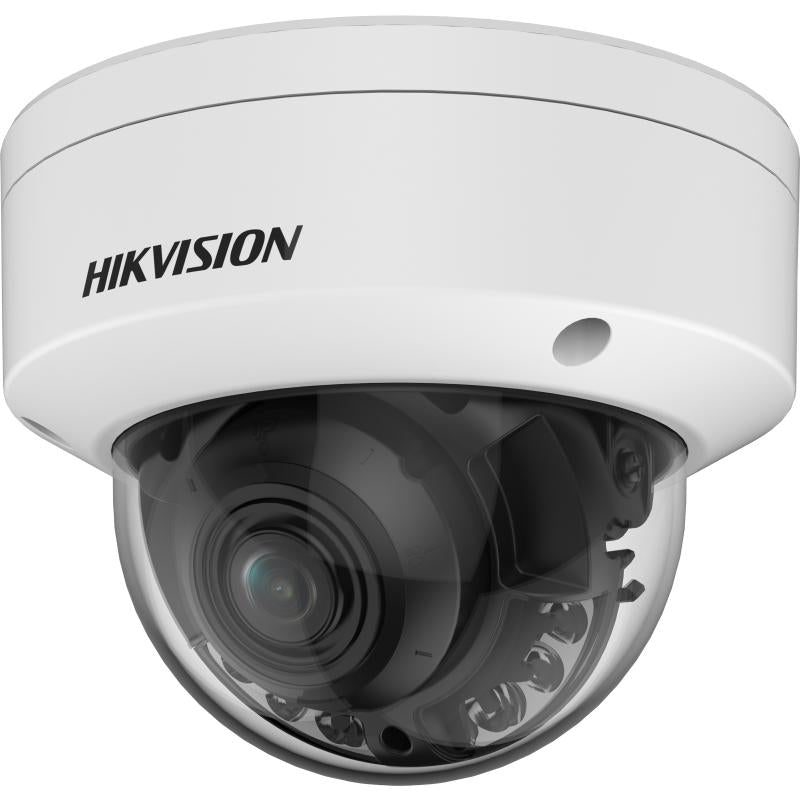Hikvision DS - 2CD2787G2HT - LIZS 8MP Smart Hybrid Light with ColorVu Dome Network Camera, 2.8 - 12mm Motorized Varifocal - 我的商店