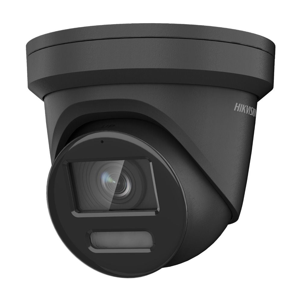 Hikvision ColorVu DS - 2CD2387G2 - LSU/SL Black 8MP Outdoor Network Turret Camera - 我的商店