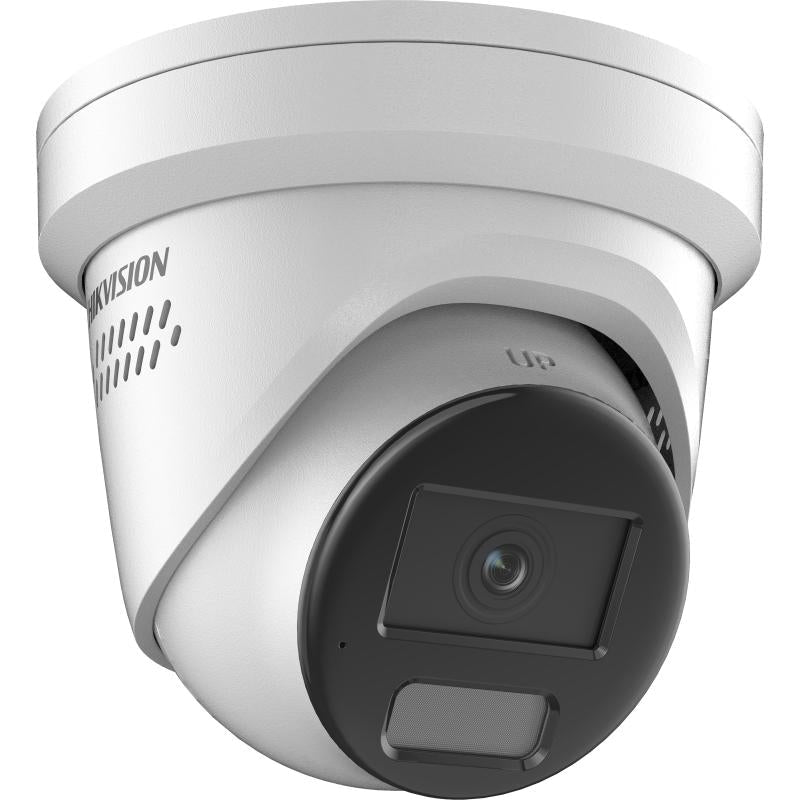 Hikvision DS - 2CD2347G2 - LSU/SL ColorVu 4MP Audio Alarm and Strobe Light Turret IP Camera - 我的商店