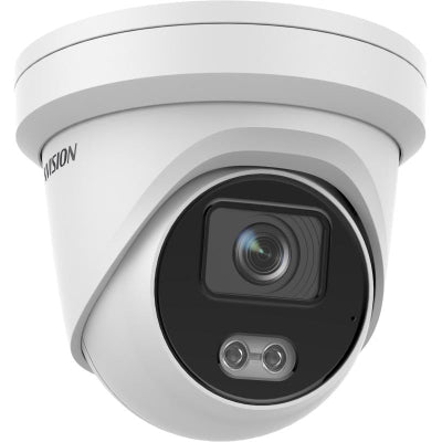 Hikvision DS - 2CD2347G2 - LU Performance Series ColorVu 4MP WDR Turret IP Camera with Built - In Microphone, 2.8mm Fixed Lens - 我的商店
