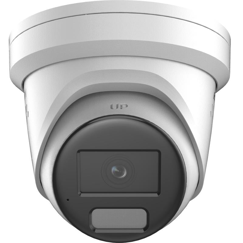 Hikvision DS - 2CD2347G2H - LISU/SL 4MP Pro Series Hybrid ColorVu Turret IP Camera with Audio Alarm and Strobe Light - 我的商店
