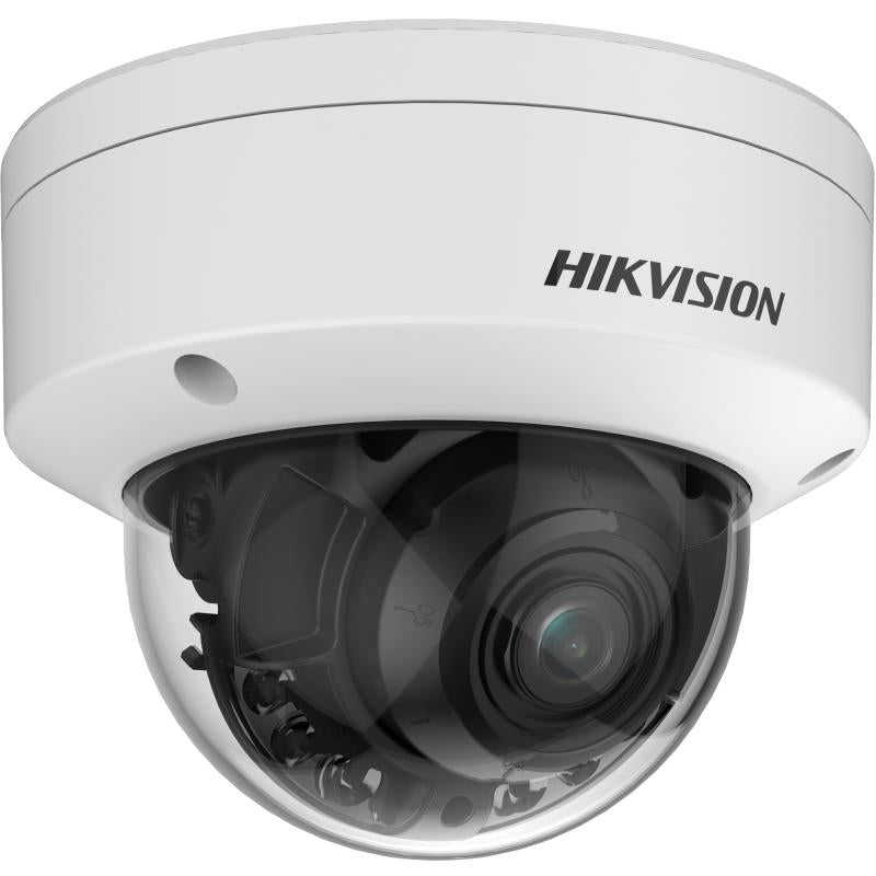 Hikvision DS - 2CD2787G2HT - LIZS 8MP Smart Hybrid Light with ColorVu Dome Network Camera, 2.8 - 12mm Motorized Varifocal - 我的商店