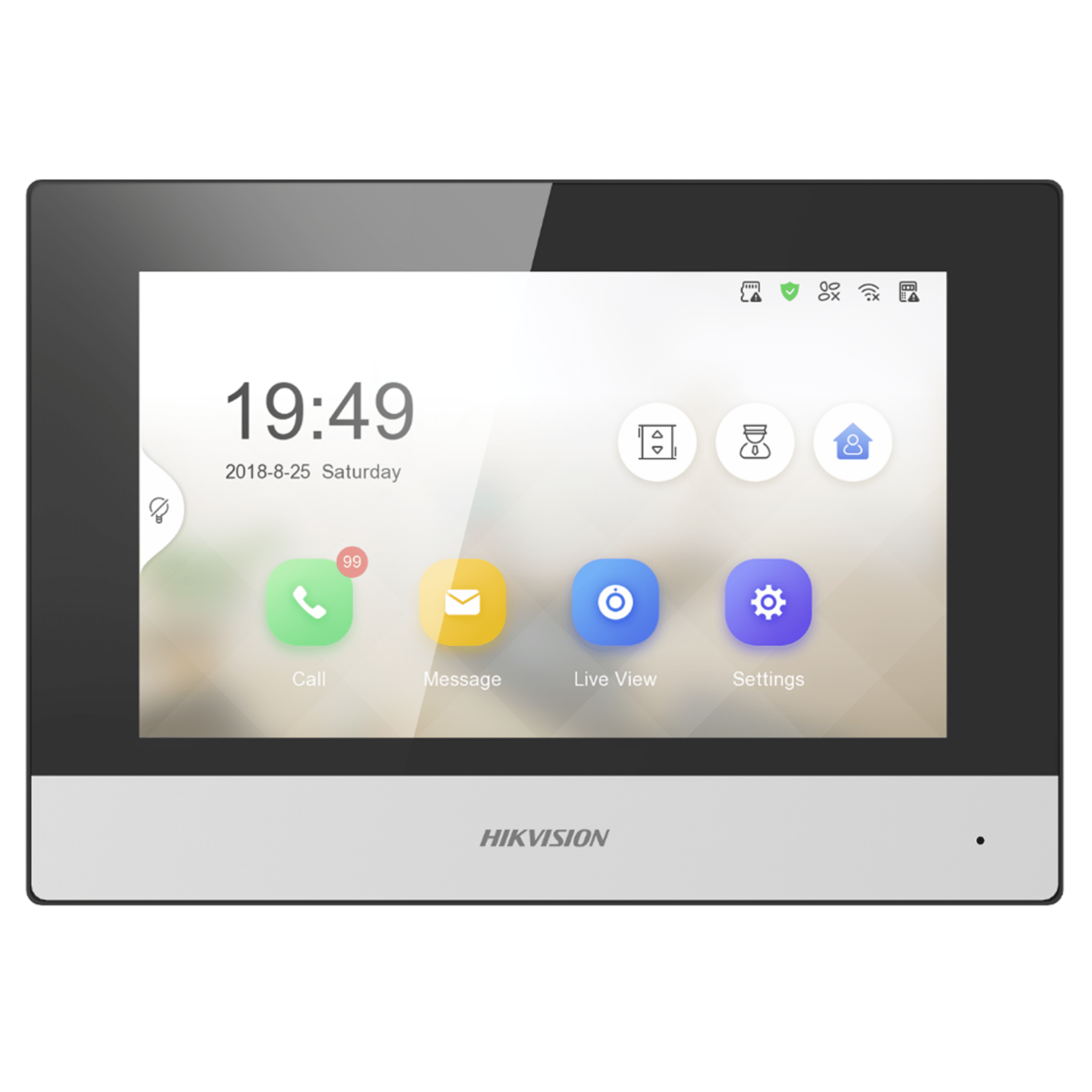 Hikvision DS - KH6320 - WTE1 7" Indoor Video Intercom Station - 我的商店